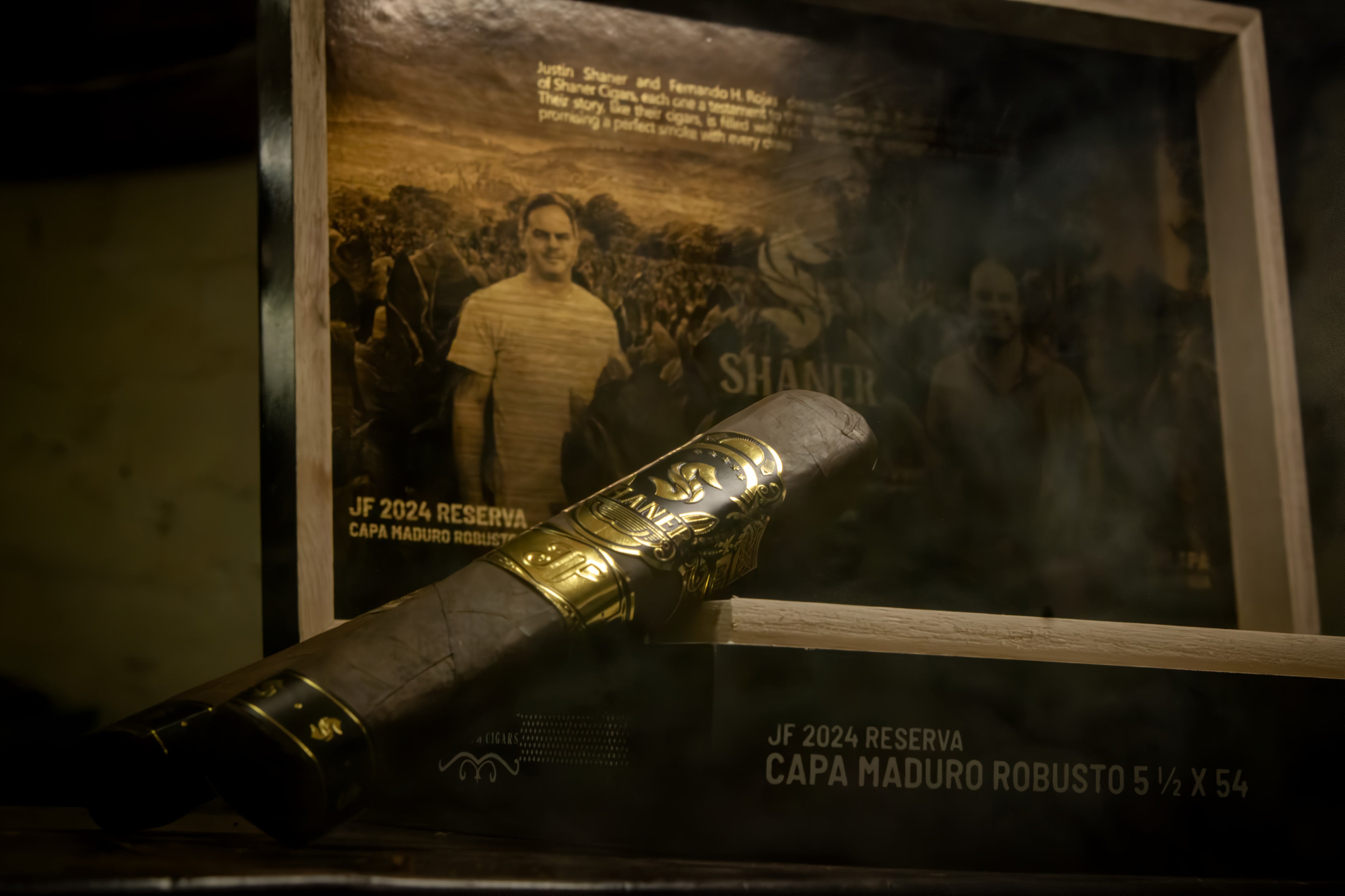 Shaner Cigars JF 2024 Reserva Capa Maduro Robusto (Box of 20)